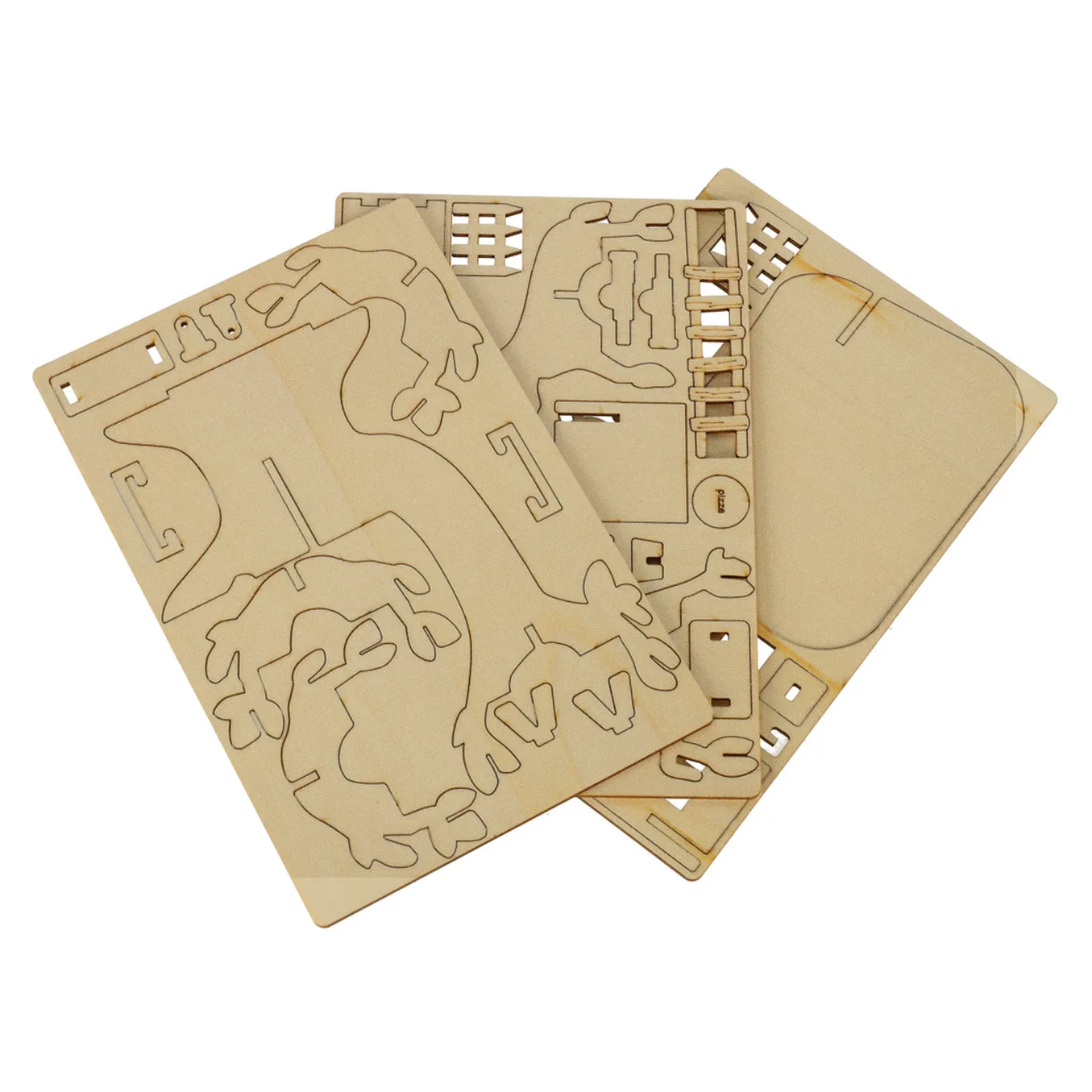 Zestaw kreatywny do budowy domku na drzewie uprawa roślin figurki naklejki - obrazek 8