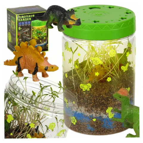 Hodowla dinozaurów terrarium projektor z lampką nocną LED