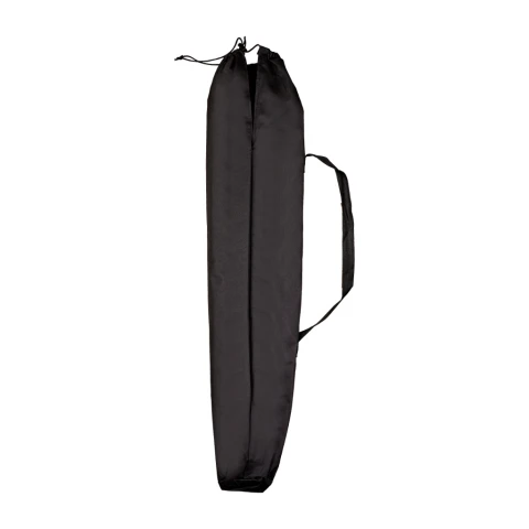 Łóżko polowe LUARO składane turystyczne kanadyjka czarne 150kg