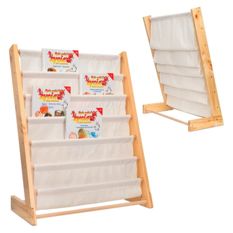 Regał na książki dla dzieci stojak półka 76