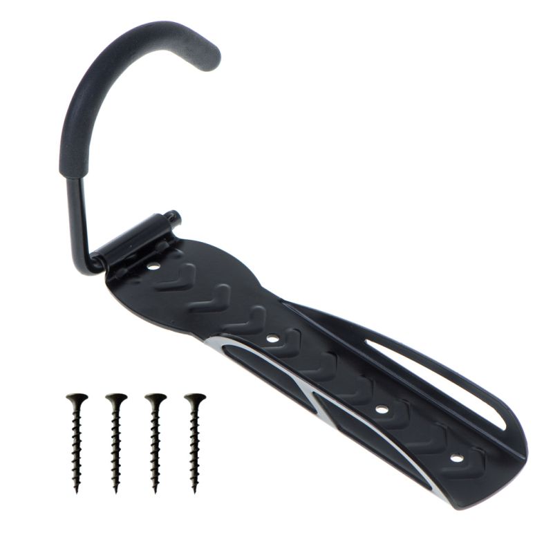 Wieszak na rower RALLEX hak na ścianę uchwyt rowerowy do hulajnogi elektrycznej nart mocowanie - obrazek 4