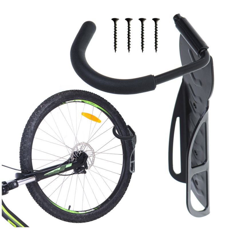 Wieszak na rower RALLEX hak na ścianę uchwyt rowerowy do hulajnogi elektrycznej nart mocowanie - obrazek 6