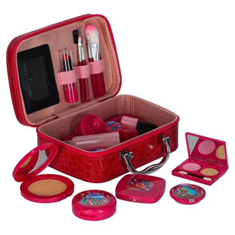 Kuferek zestaw kosmetyków do makijażu i paznokci makeup dla dzieci 22 elementy