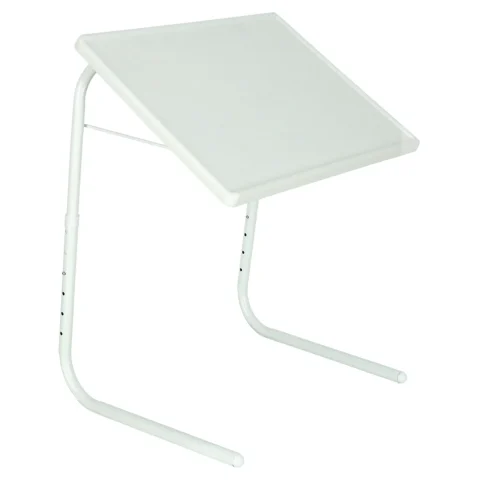Stolik pod laptopa do laptopa stół wielofunkcyjny składany regulowany 69cm biały