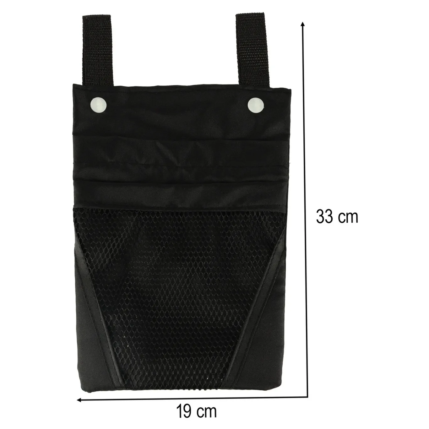 Torba na rower hulajnogę kierownicę telefon sakwa rowerowa czarna - obrazek 11