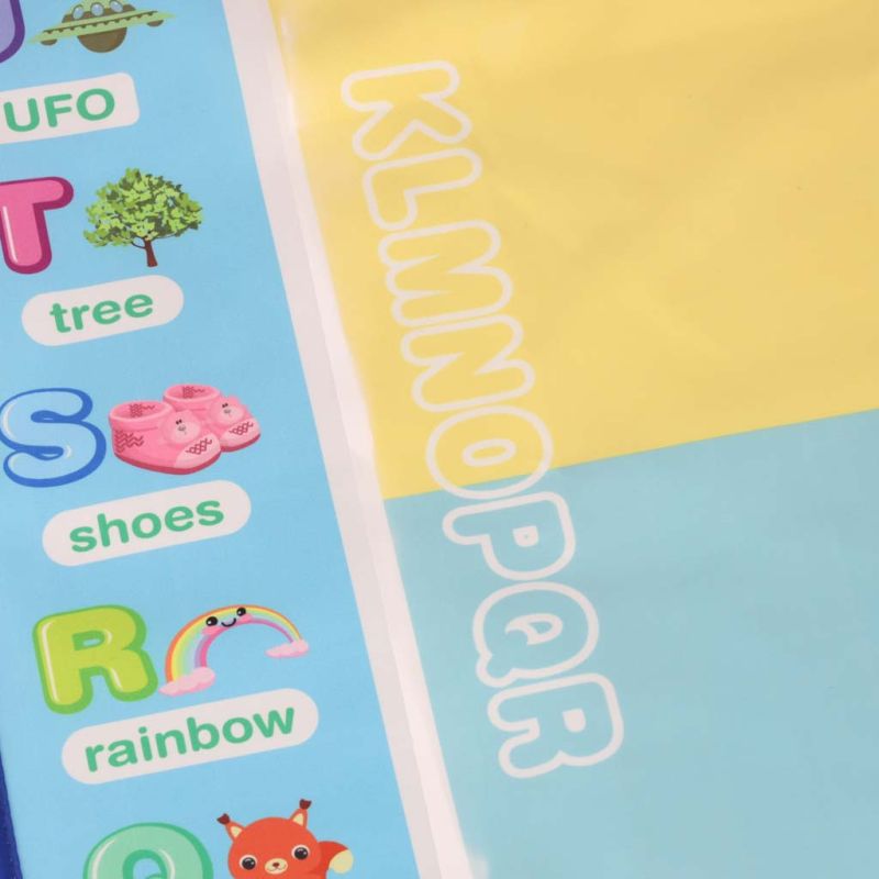 Mata wodna do malowania rysowania wodą mazaki pieczątki szablony wałek 100x80cm alfabet - obrazek 11