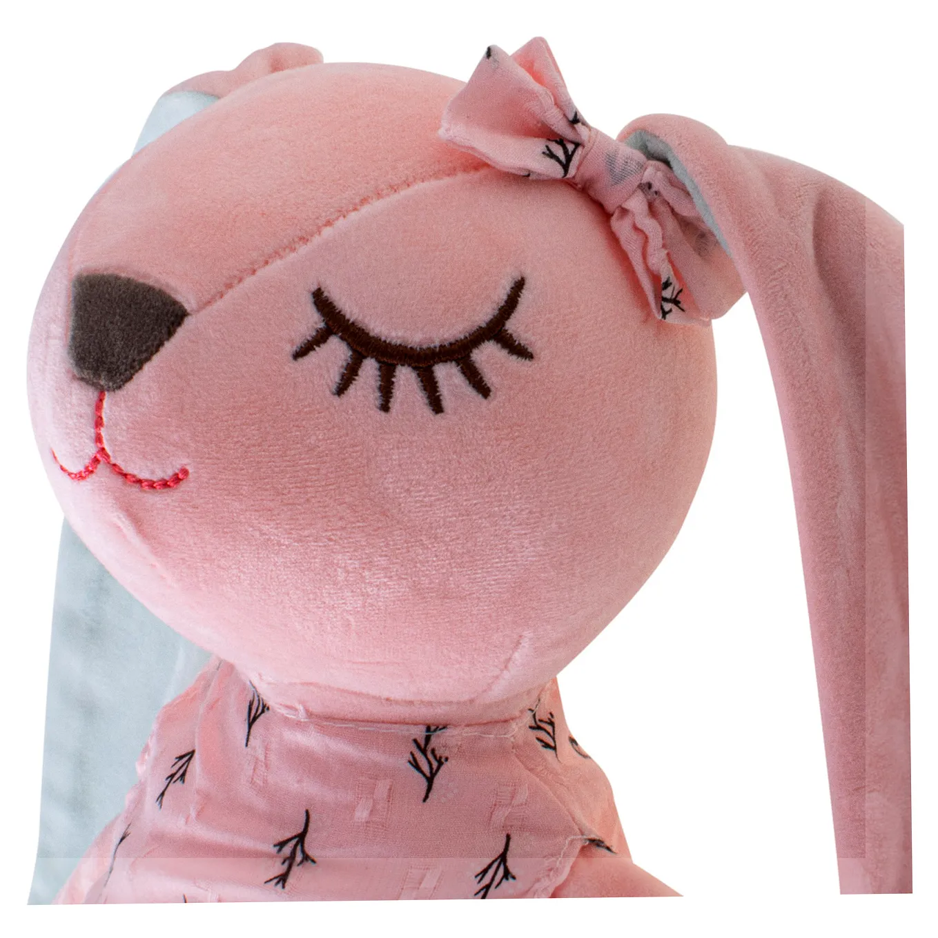 Maskotka pluszowa królik różowy 52cm