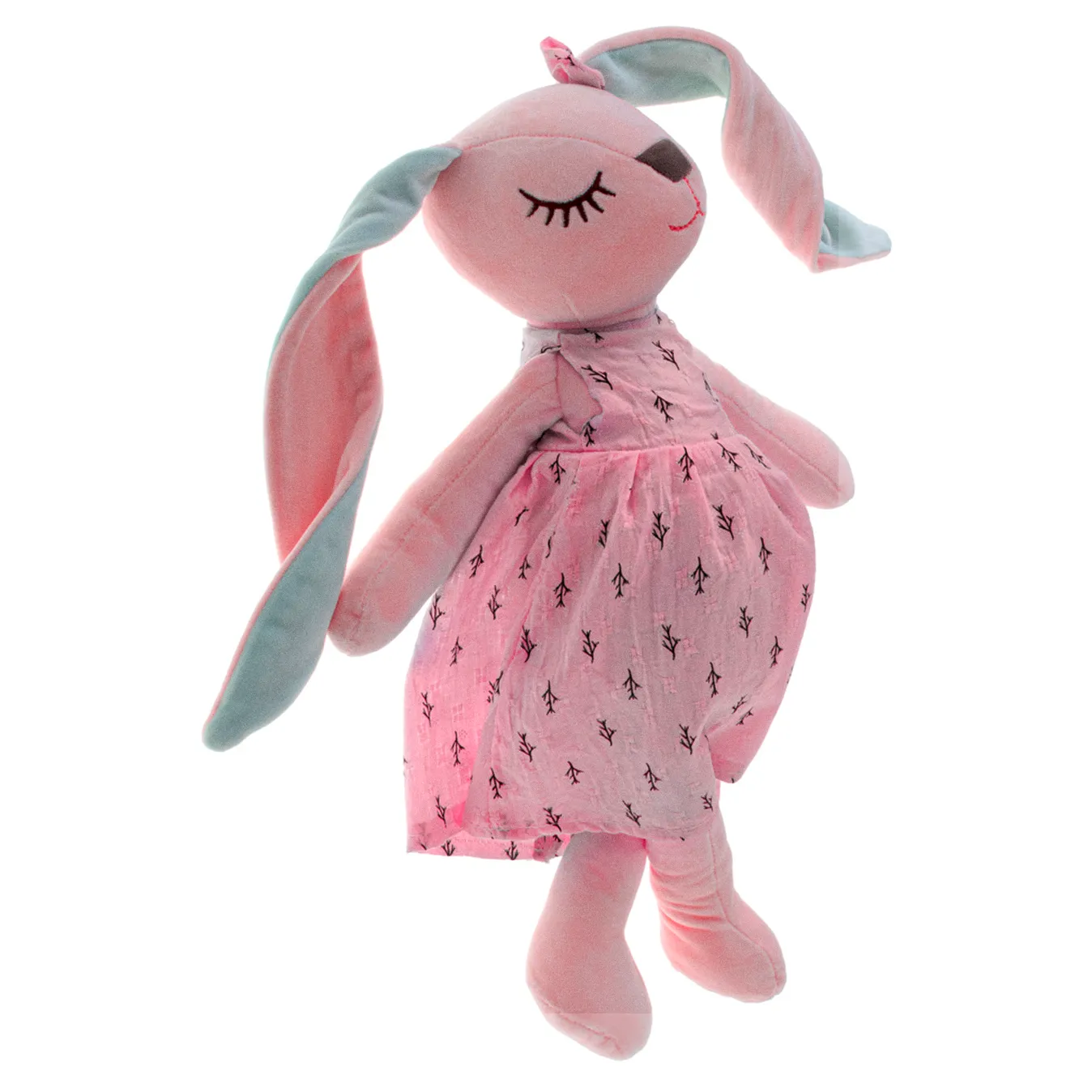 Maskotka pluszowa królik różowy 52cm - obrazek 10