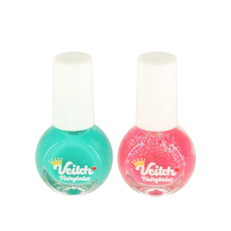 Kosmetyki do makijażu make up lakiery torebka zestaw 21 elementów - obrazek 9