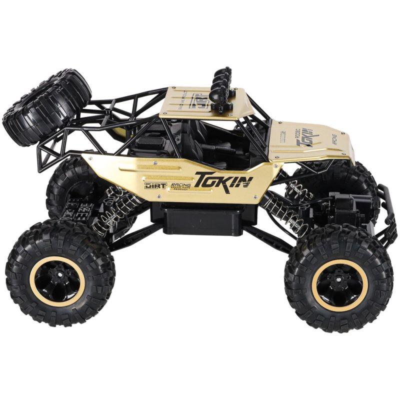 Samochód zdalnie sterowany na pilota RC Rock Crawler 1:12 4WD METAL złoty - obrazek 4