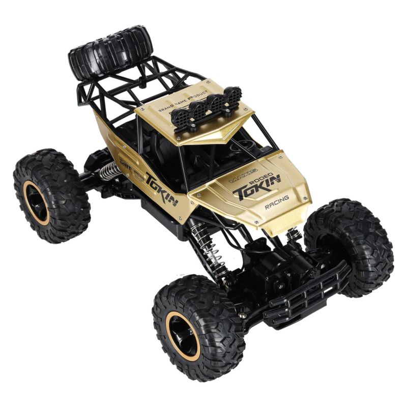 Samochód zdalnie sterowany na pilota RC Rock Crawler 1:12 4WD METAL złoty - obrazek 6