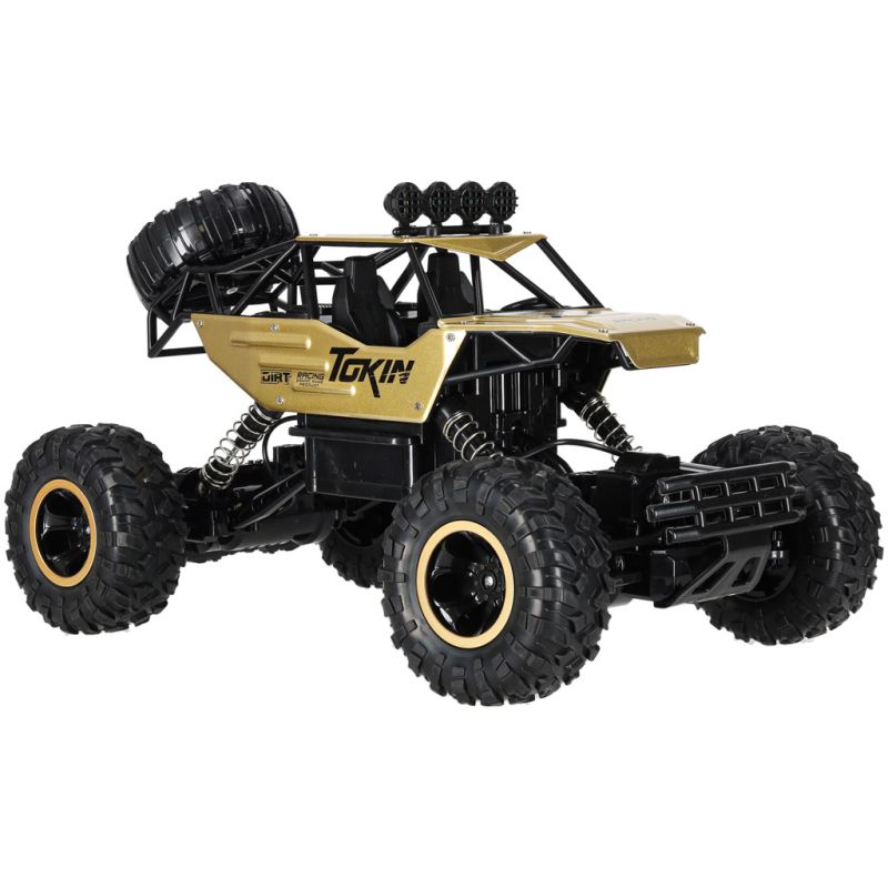 Samochód zdalnie sterowany na pilota RC Rock Crawler 1:12 4WD METAL złoty - obrazek 7