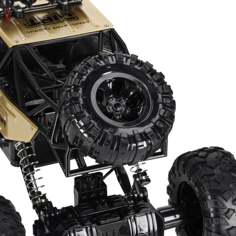Samochód zdalnie sterowany na pilota RC Rock Crawler 1:12 4WD METAL złoty - obrazek 8
