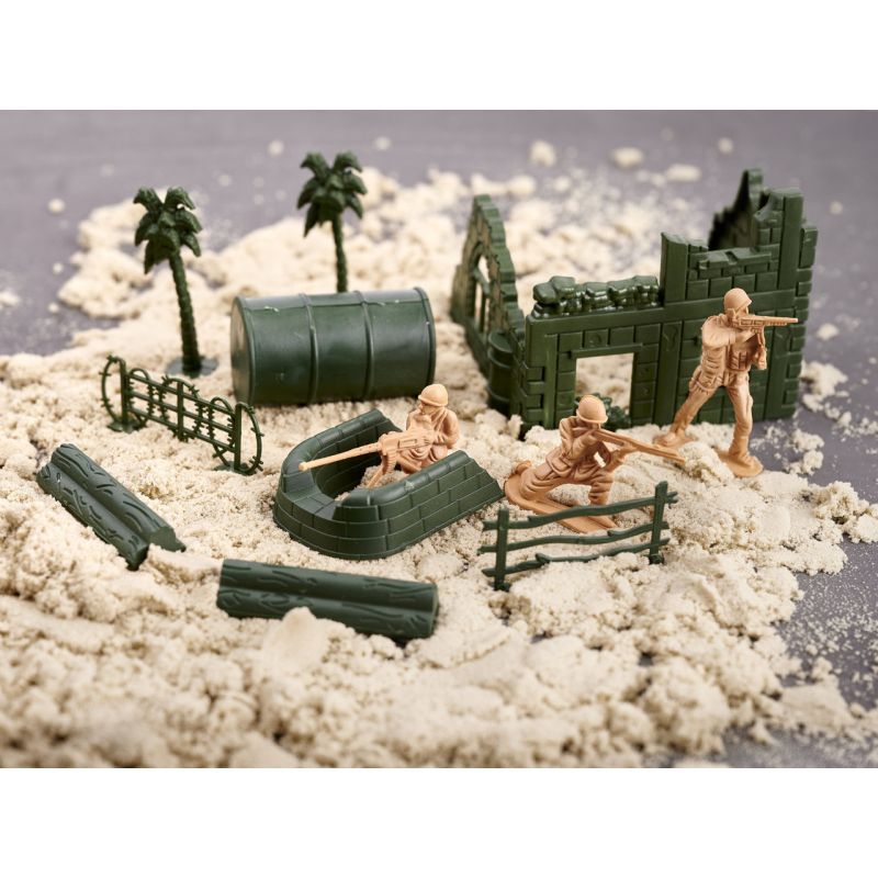 Żołnierzyki baza wojskowa figurki zestaw 114el. - obrazek 8
