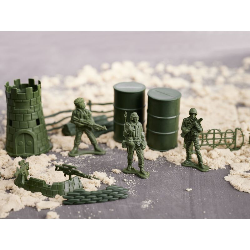 Żołnierzyki baza wojskowa figurki zestaw 114el. - obrazek 9