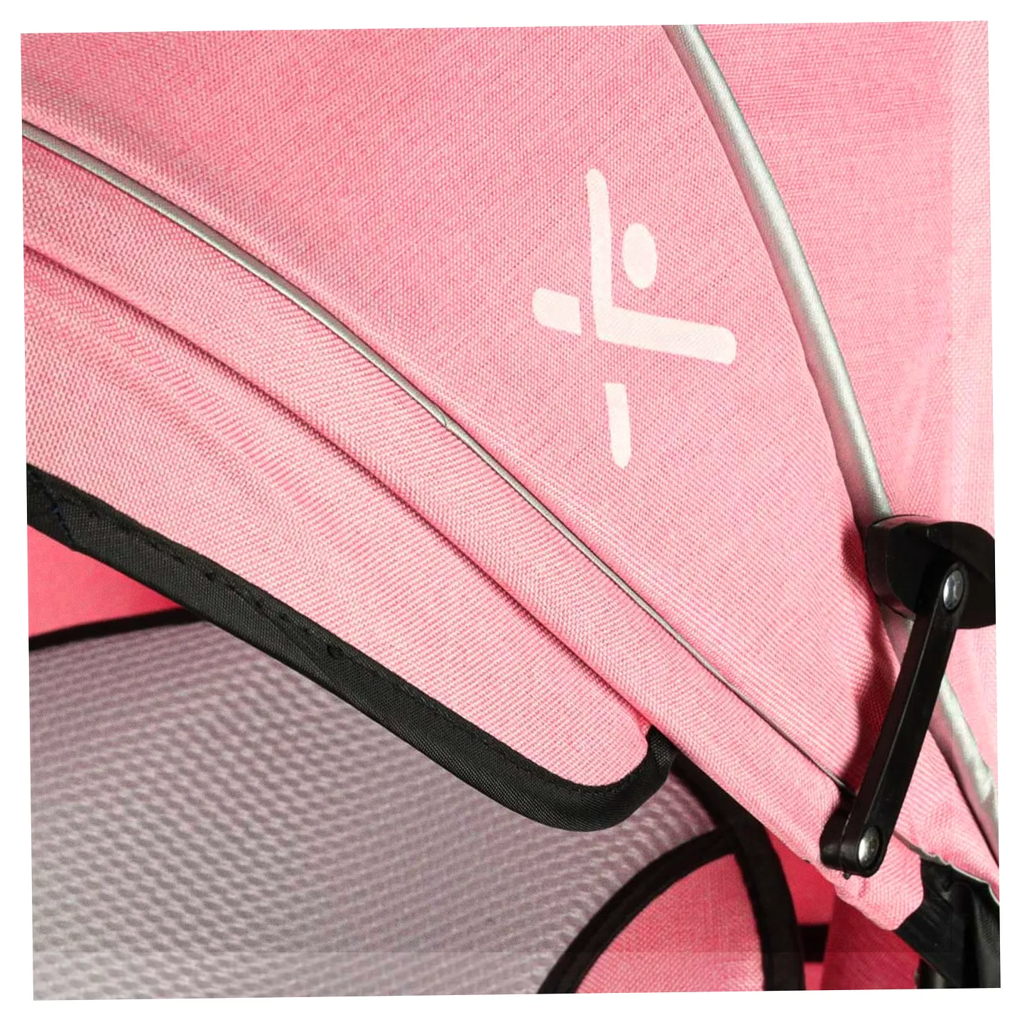 Rowerek trójkołowy Trike Fix V3 rower spacerówka 3w1 obracany 360 wolne koło różowy - obrazek 15