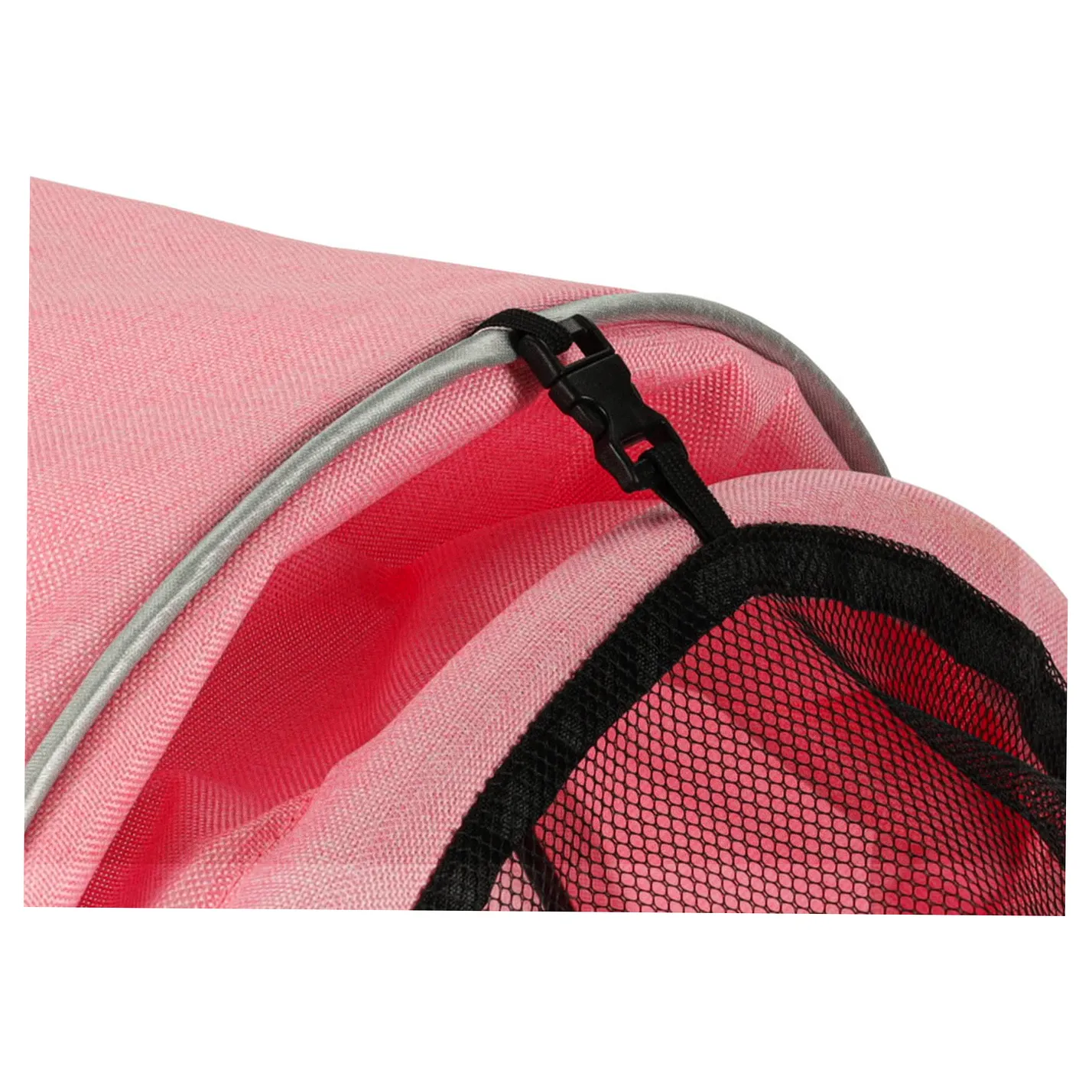 Rowerek trójkołowy Trike Fix V3 rower spacerówka 3w1 obracany 360 wolne koło różowy - obrazek 6