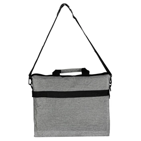 6 cali na ramię z paskiem teczka biznesowa damska męska szara