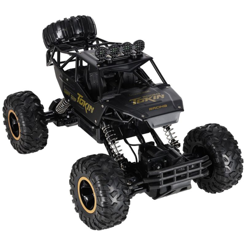 Samochód zdalnie sterowany na pilota RC Rock Crawler 1:12 4WD METAL czarny - obrazek 2