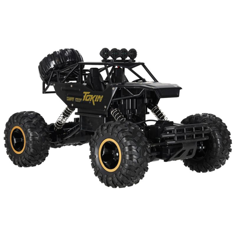 Samochód zdalnie sterowany na pilota RC Rock Crawler 1:12 4WD METAL czarny - obrazek 7