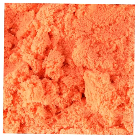 Piasek sensoryczny dla dzieci 1kg w woreczku pomarańczowy