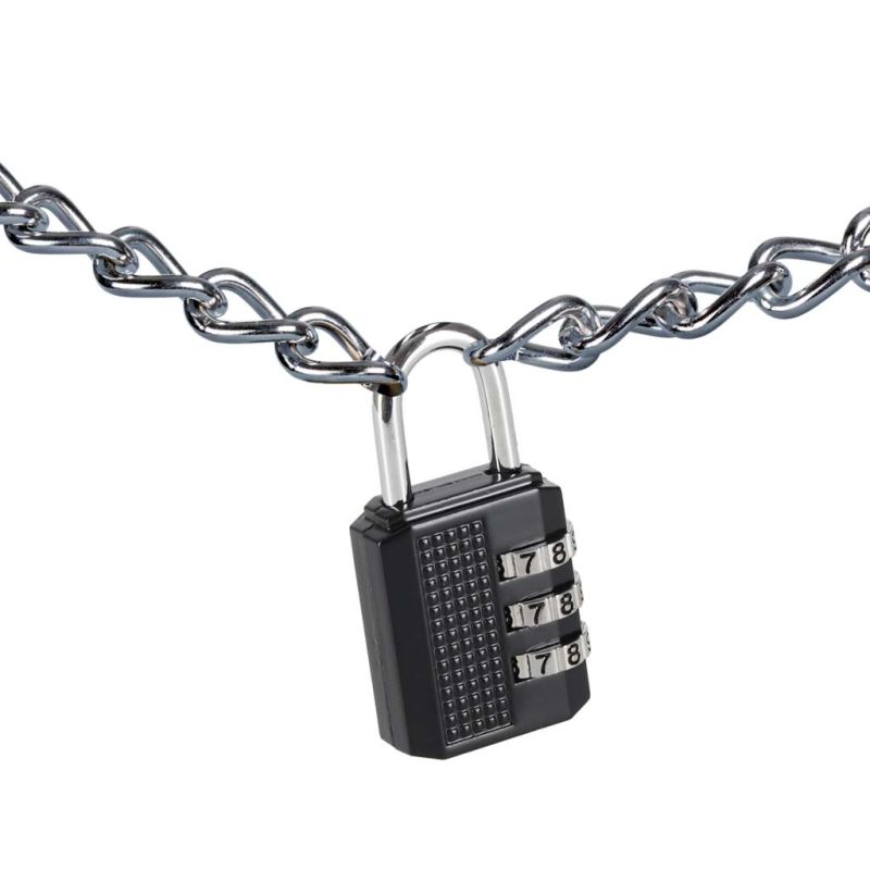 Kłódka na szyfr szyfrowa zatrzaskowa do walizki - obrazek 11