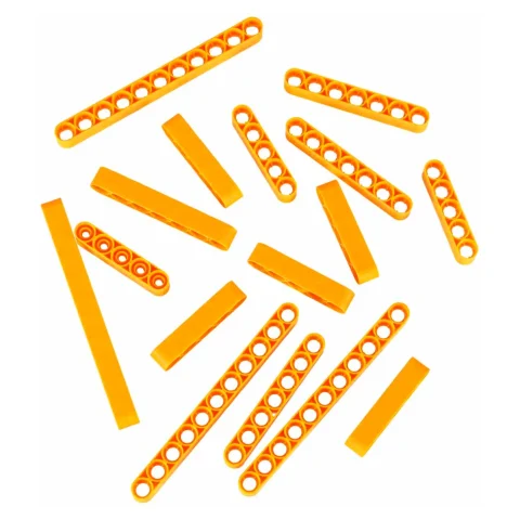 Klocki konstrukcyjne do budowania ruchome z silnikiem 116 elementów