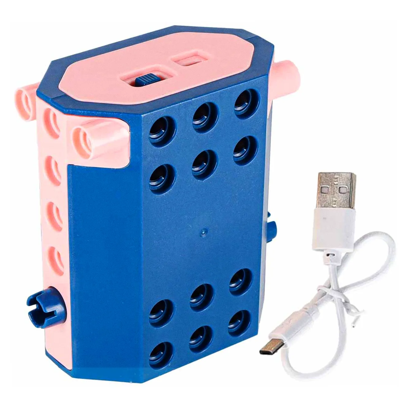 Klocki konstrukcyjne do budowania ruchome z silnikiem 116 elementów - obrazek 5