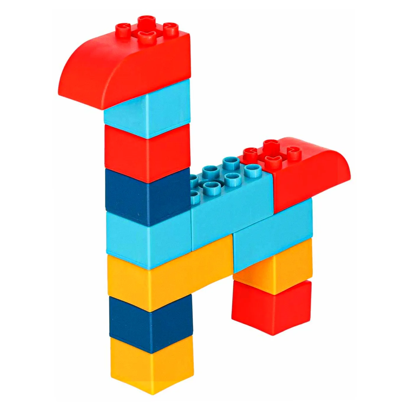 Klocki konstrukcyjne do budowania ruchome z silnikiem 116 elementów - obrazek 7