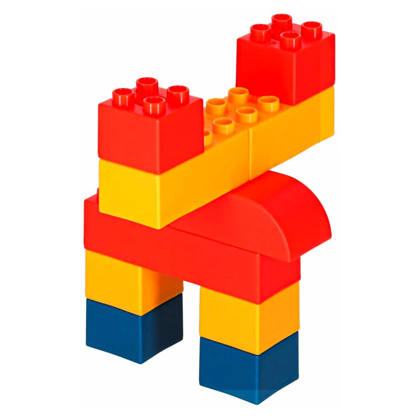 Klocki konstrukcyjne do budowania ruchome z silnikiem 116 elementów - obrazek 8