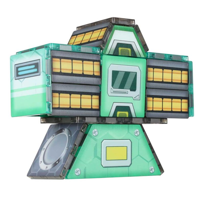 Klocki magnetyczne konstrukcyjne kosmos stacja kosmiczna 108 elementów - obrazek 3