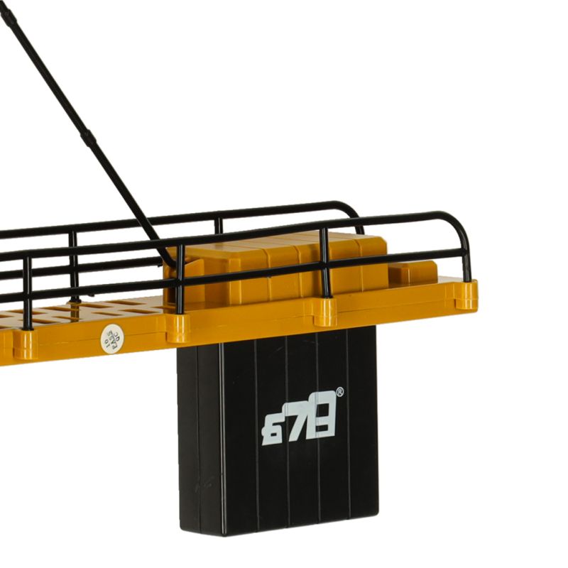 Dźwig Żuraw budowlany zdalnie sterowany  RC z hakiem 4CH 128cm - obrazek 6