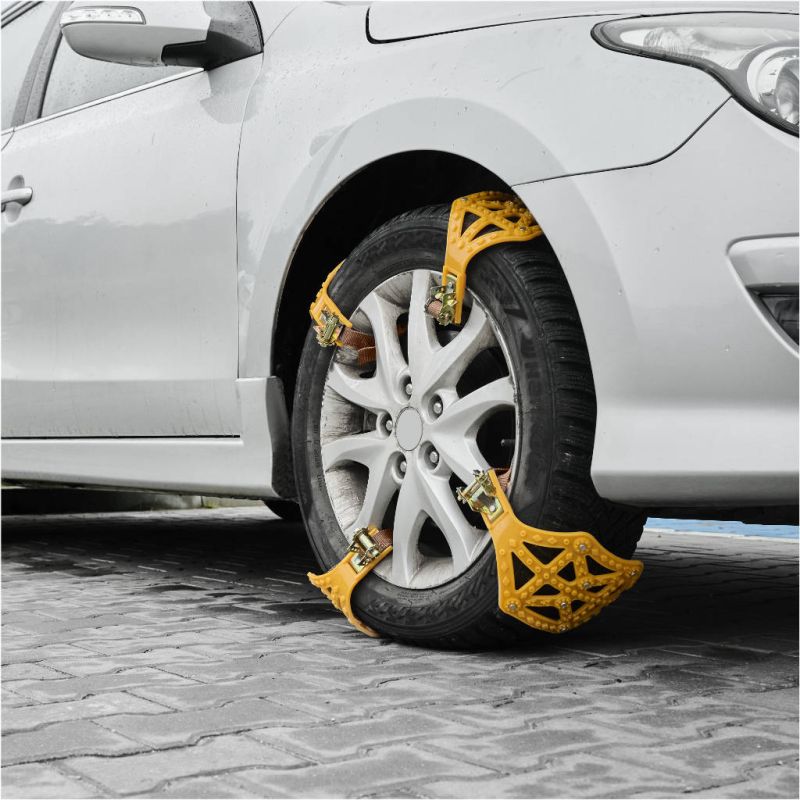 Łańcuchy śniegowe nakładki antypoślizgowe na koła opony na śnieg 8el. - obrazek 6