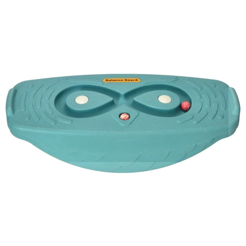 Deska do balansowania bujania równoważnia z labiryntem bujak balansowy dla dzieci turkusowa