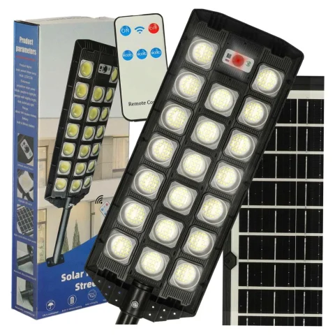 Lampa solarna LED zewnętrzna halogen latarnia