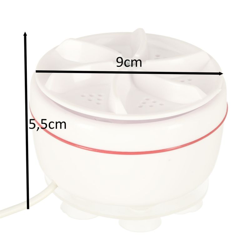 Pralka mini turystyczna przenośna wolnostojąca 5L USB - obrazek 8