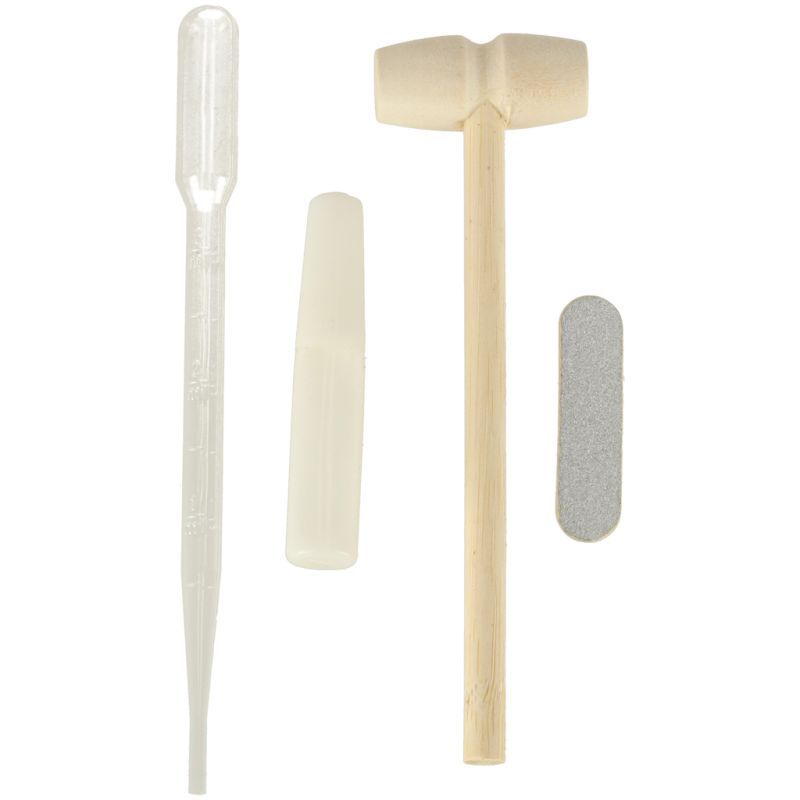 Zestaw kreatywny do budowy domku na drzewie uprawa roślin figurki naklejki - obrazek 7