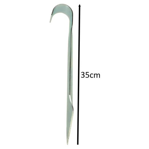 Kotwy haki do mocowania trampoliny huśtawki bramek 6 szt. 35 x 4 cm