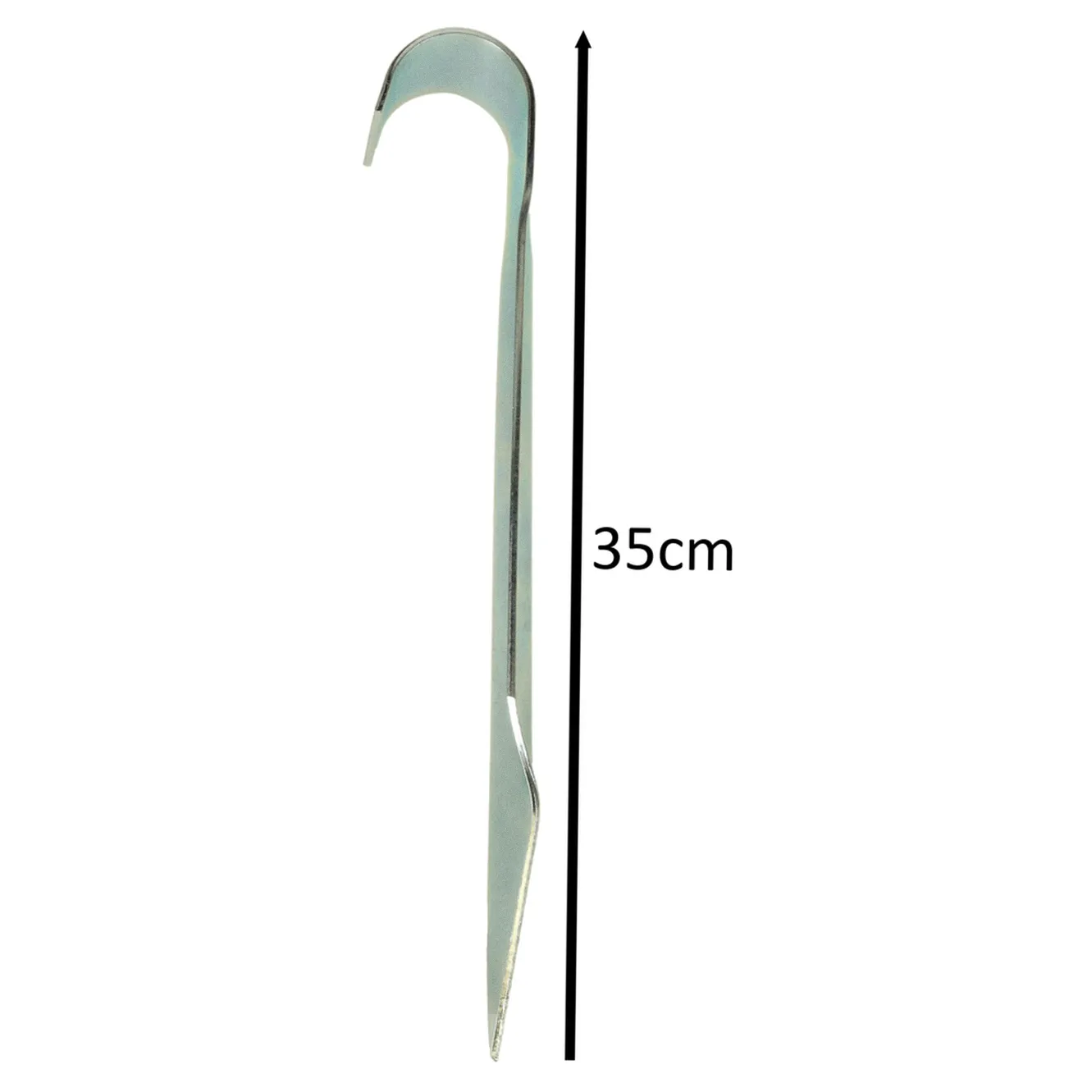 Kotwy haki do mocowania trampoliny huśtawki bramek 6 szt. 35 x 4 cm