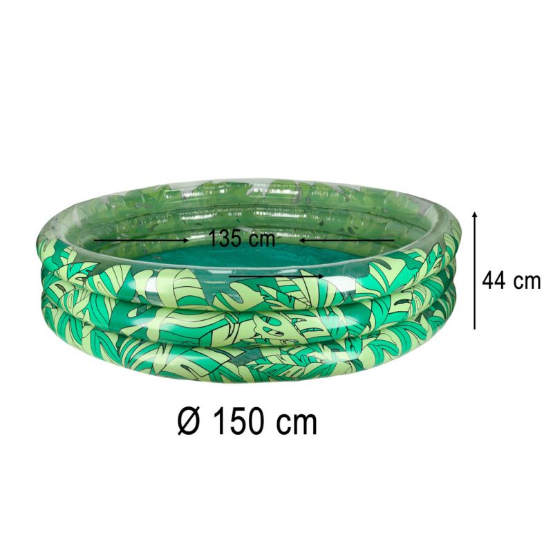 Basen dmuchany dla dzieci dziecka basenik ogrodowy do ogrodu duży XL 150cm - obrazek 5