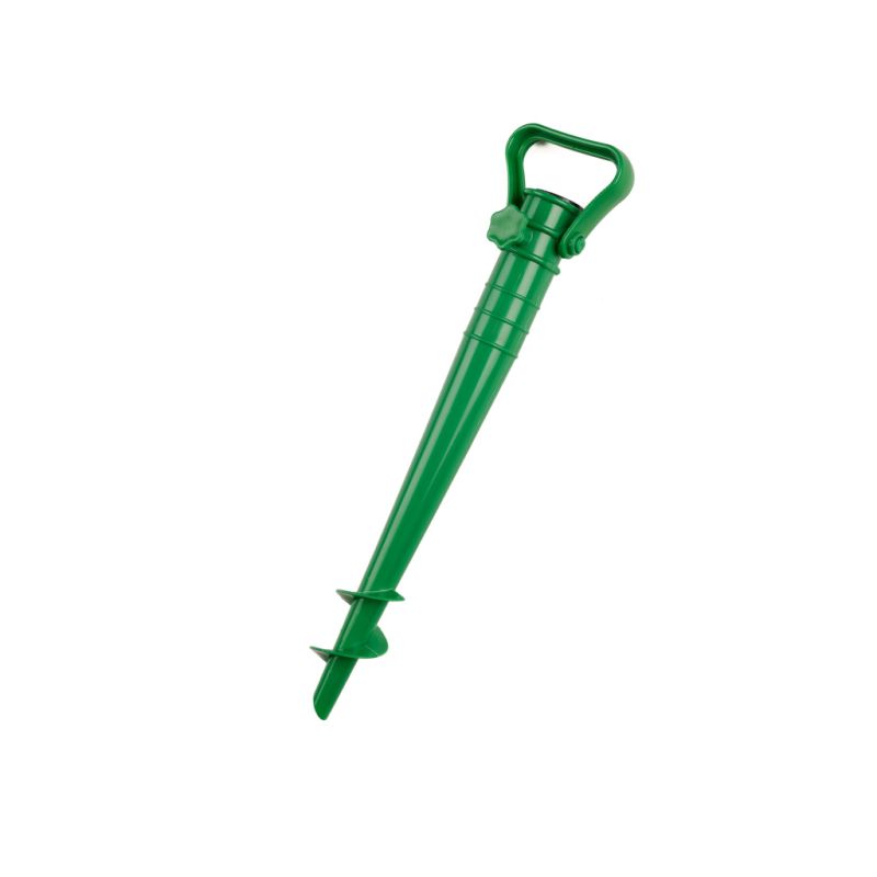 Parasol ogrodowy plażowy regulowany łamany składany UV 150cm niebieski - obrazek 6