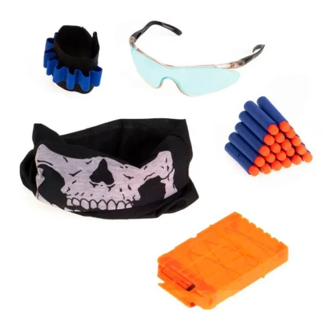 Kamizelka taktyczna na akcesoria do wyrzutni strzałek + wyposażenie