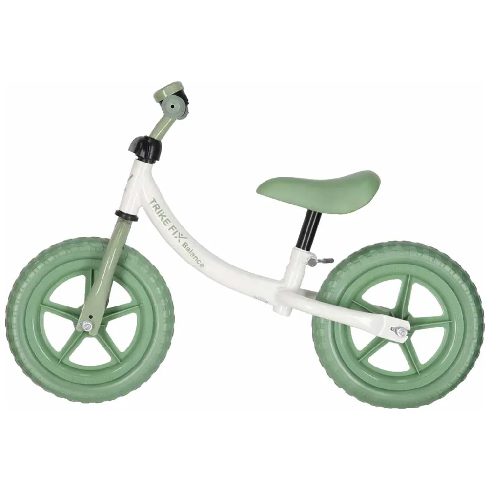 Rowerek biegowy Trike Fix Balance z dzwonkiem zielony - obrazek 6
