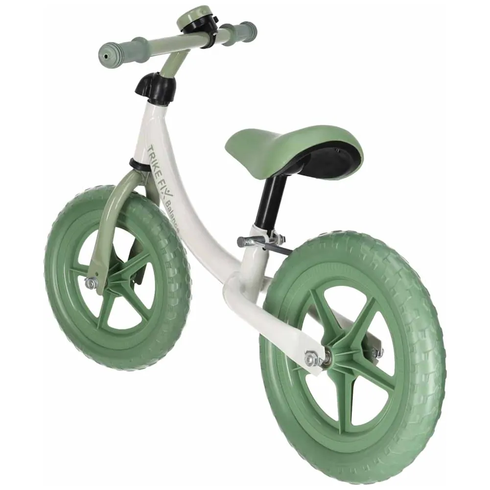 Rowerek biegowy Trike Fix Balance z dzwonkiem zielony - obrazek 8