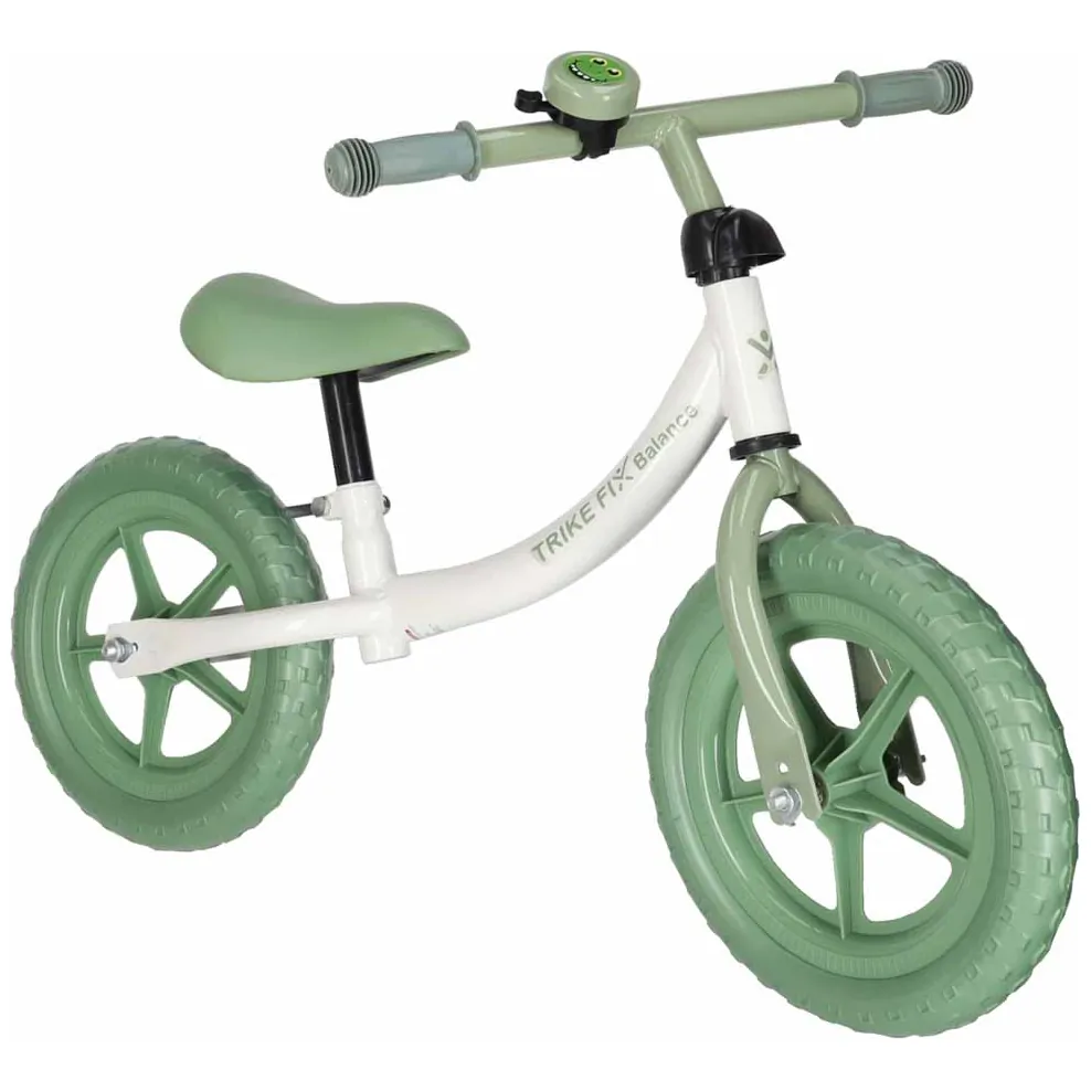 Rowerek biegowy Trike Fix Balance z dzwonkiem zielony - obrazek 9