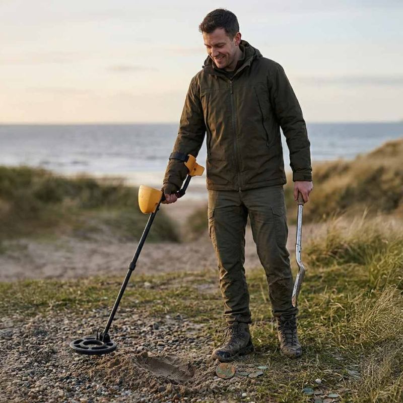 Wykrywacz metali detektor metalu LCD MD3010 - obrazek 12