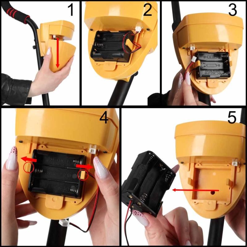 Wykrywacz metali detektor metalu LCD MD3010 - obrazek 10