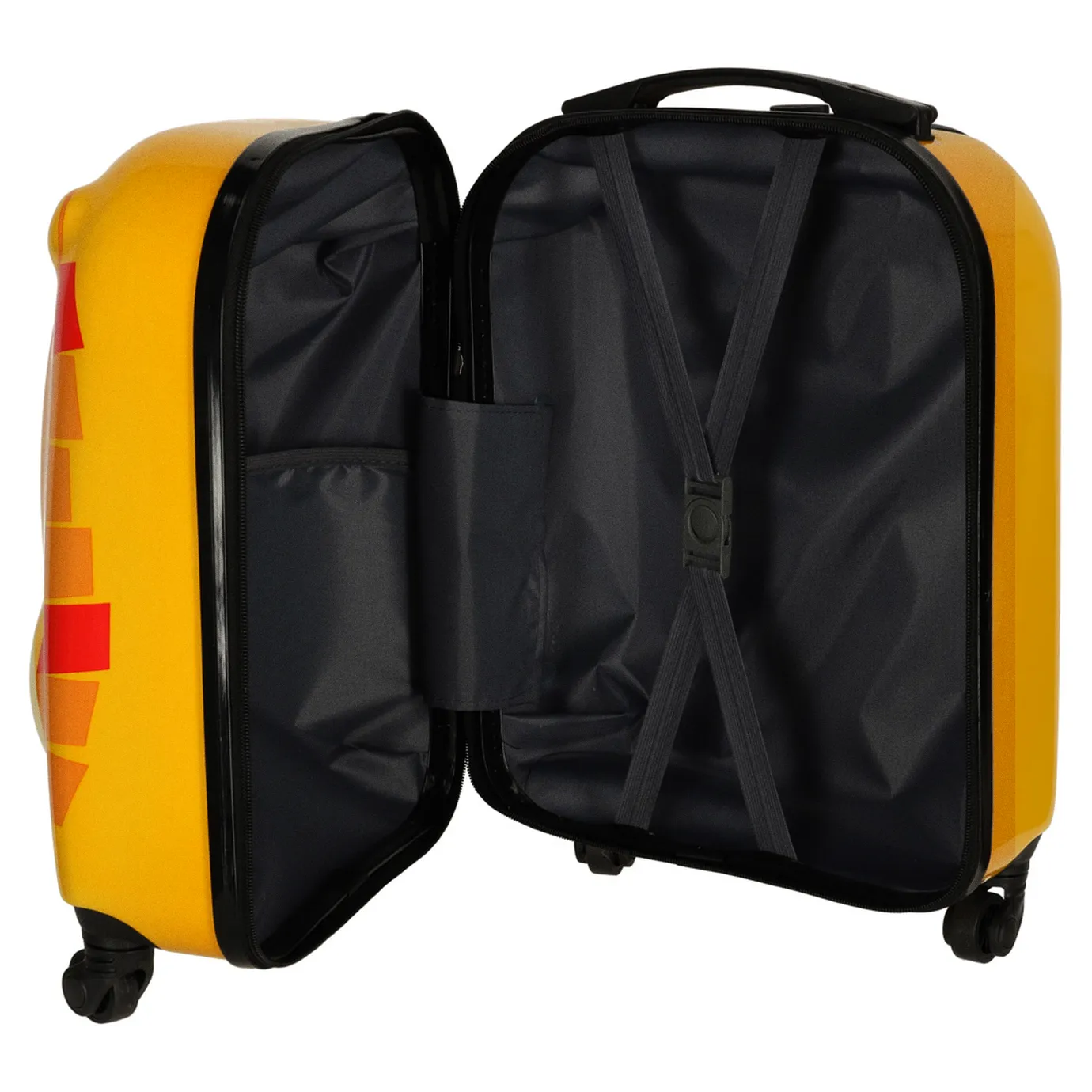 Walizka podróżna dla dzieci bagaż podręczny na kółkach lew - obrazek 7