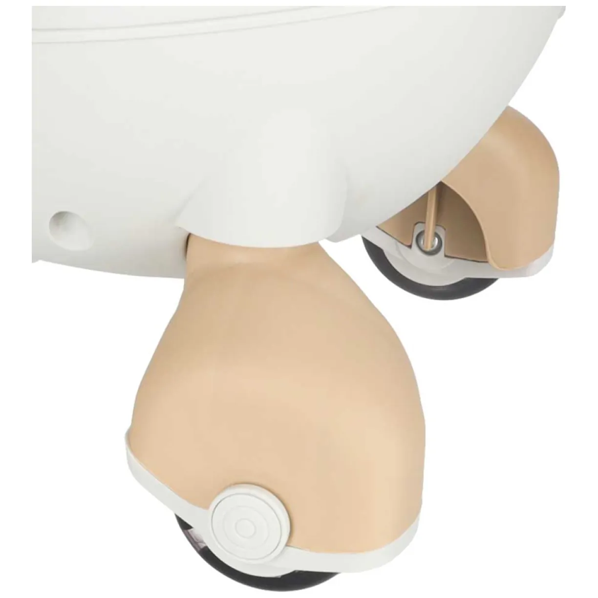 Jeździk grawitacyjny LED Swing Fix S4 świecące koła z muzyką grający 76cm złoto-biały max 100kg - obrazek 7