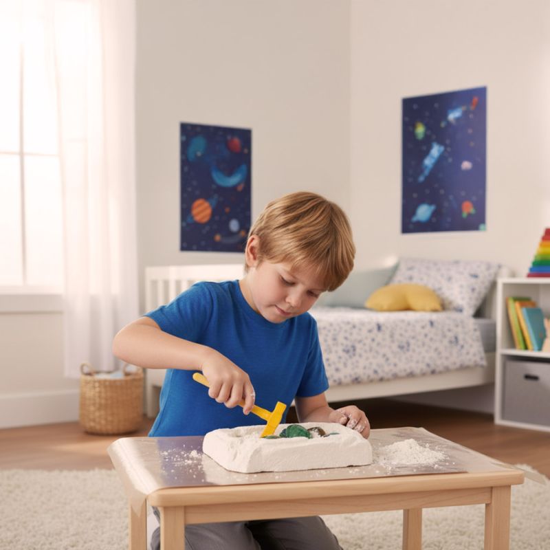 Kopalnia diamentów kamieni wykopaliska akcesoria zestaw archeologiczny - obrazek 12